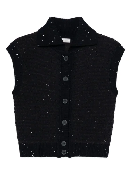 Vestă Peserico albastru