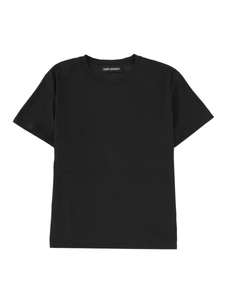Koszulka Our Legacy klasyczna czarna
