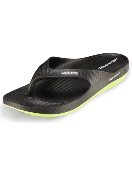 Klapki basenowe japonki Aqua Speed Alcano czarne
