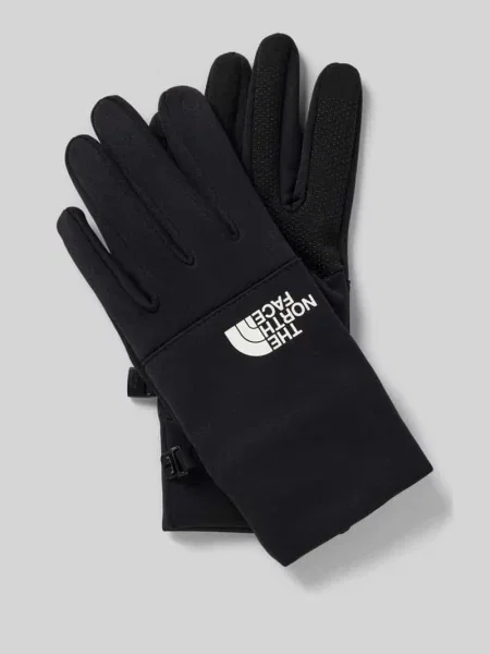 Rękawiczki trekkingowe The North Face Etip Recycled black/white białe