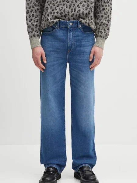 Kavbojke Lacoste modra