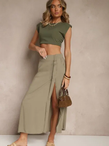 Fustă Galmira verde