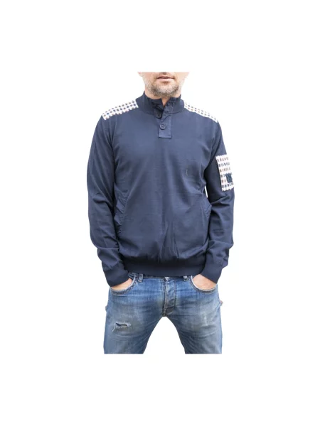 Sweter Aquascutum niebieski