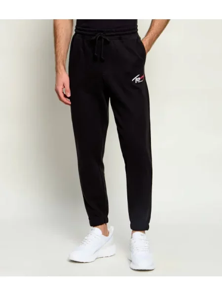Tommy Jeans Pantaloni de trening negru