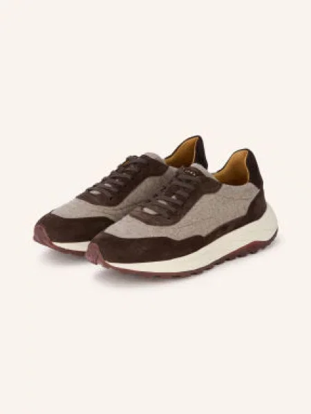 Henderson Sneakersy Falcon tmavě hnědá šedá