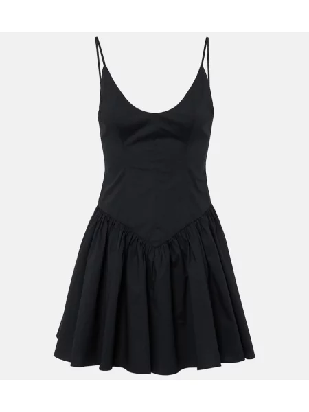 Rochie Staud din poplin negru