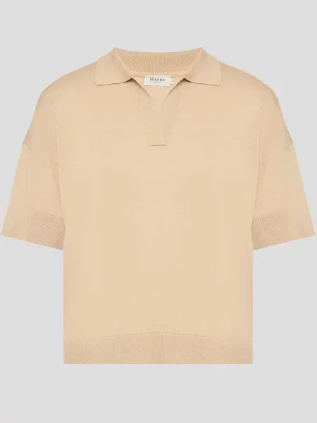 Поло Maerz бежевое