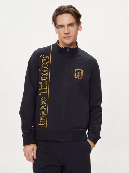 Tmavě Pánská Mikina Aeronautica Militare modrá