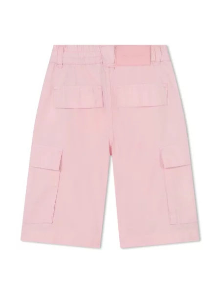 Dětské šortky cargo Marc Jacobs růžové