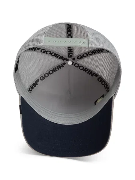 Goorin Bros trucker sapka Suede Rhino szürke