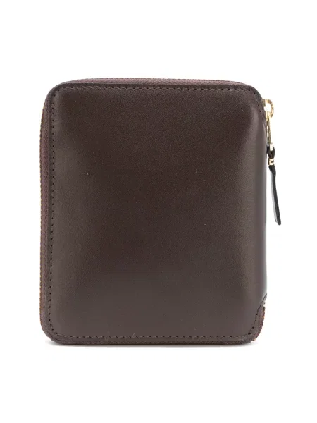 Iš natūralios odos piniginė Comme Des Garçons Wallet ruda