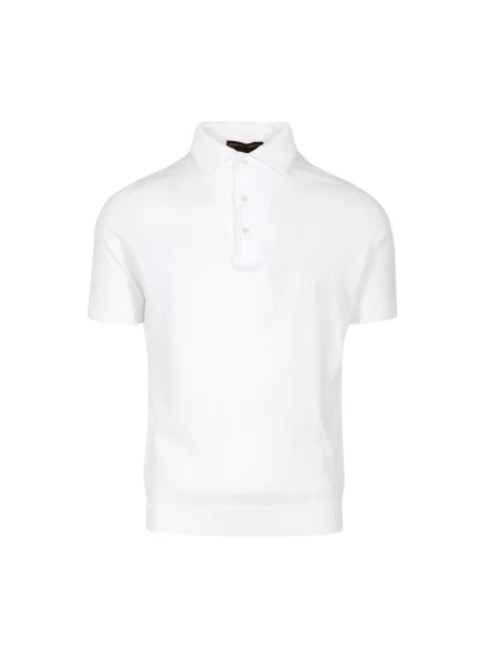 Koszulka polo Filippo De Laurentiis biała