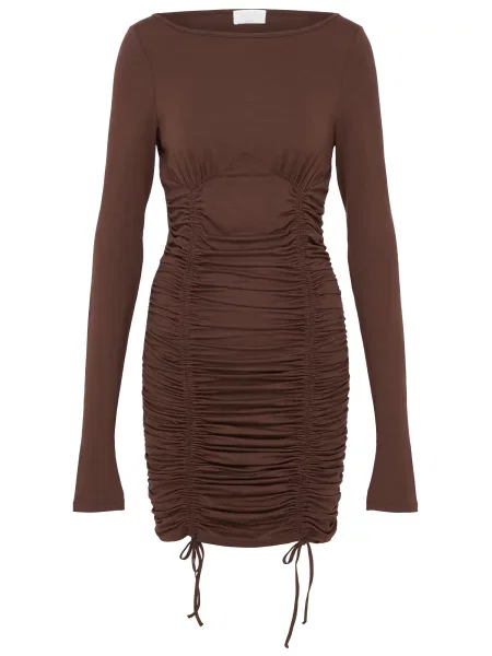 LeGer by Lena Gercke Rochie Kiki închis maro