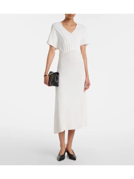 Rochie midi Max Mara alb