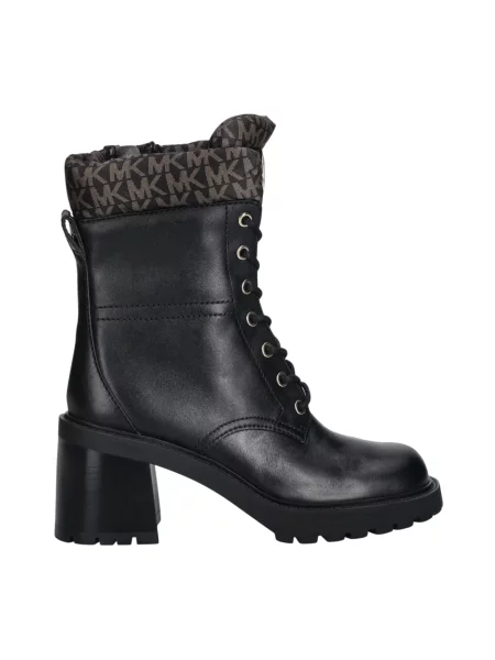 Buty do kostki Michael Kors skórzane czarne