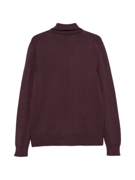 Cardigan Zanone de lână violet