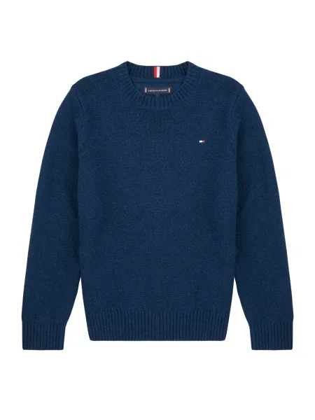 Pulover copii Tommy Hilfiger albastru