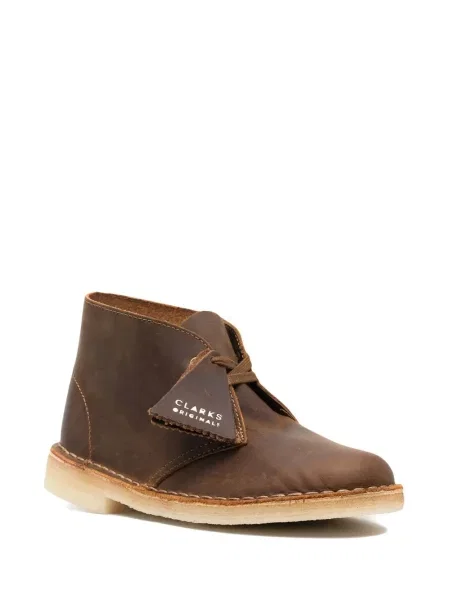 Ghete desert Clarks Originals din piele maro