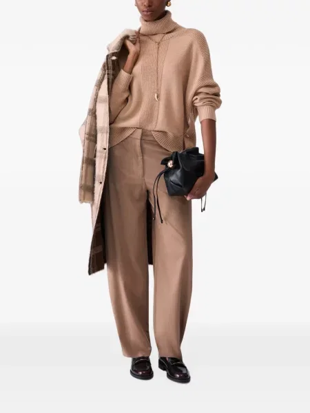 Pantaloni Liu Jo cu model herringbone