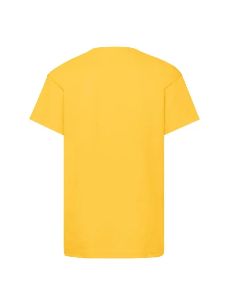 Tricou copii Fruit Of The Loom galben
