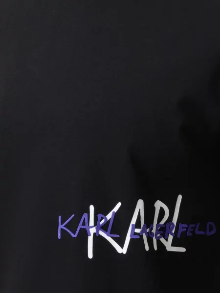 Футболка Karl Lagerfeld чорна