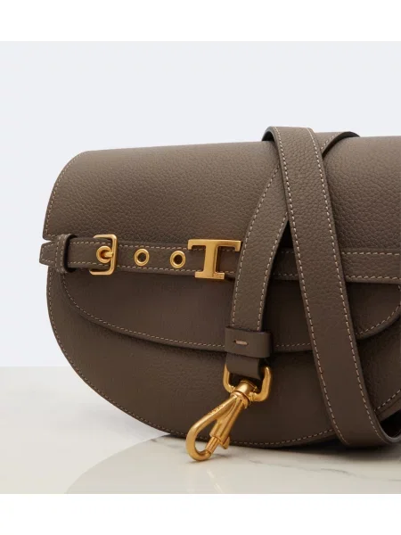 Geanta crossbody Tod's din piele maro