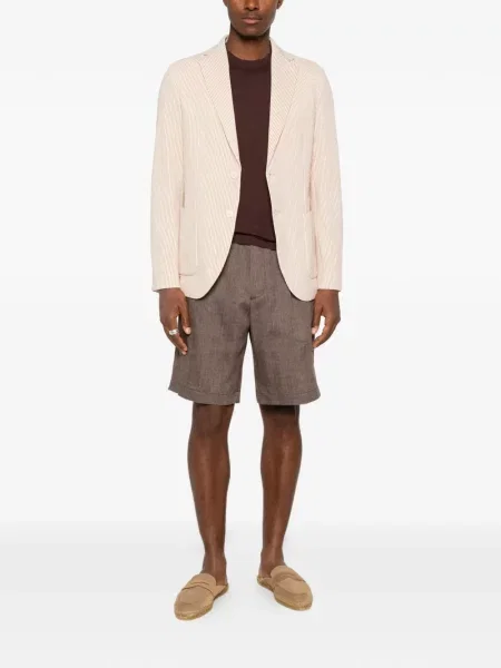 Tricou John Smedley tricotate maro