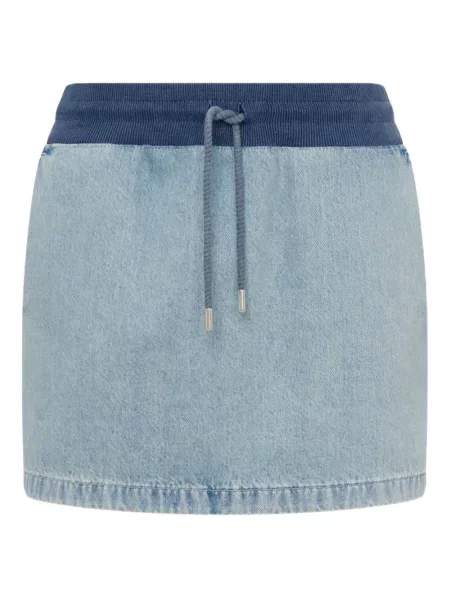 Mała mały spódnica jeansowa Moschino Jeans niebieska