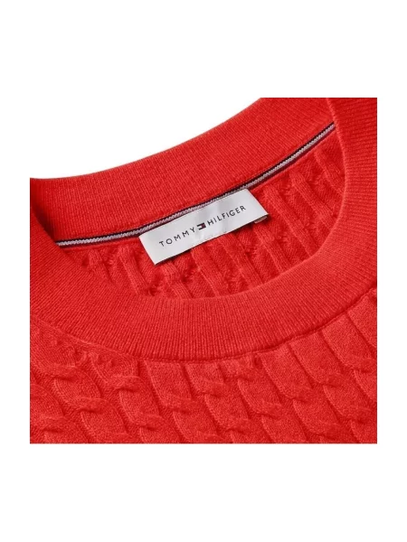 Sveter Tommy Hilfiger červená