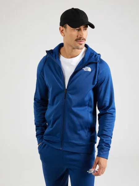 THE NORTH FACE Jachetă fleece funcțională REAXION indigo alb