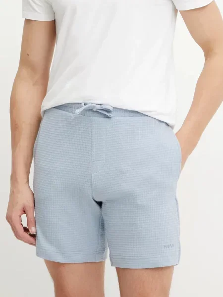 HUGO pantaloni scurti barbati albastru