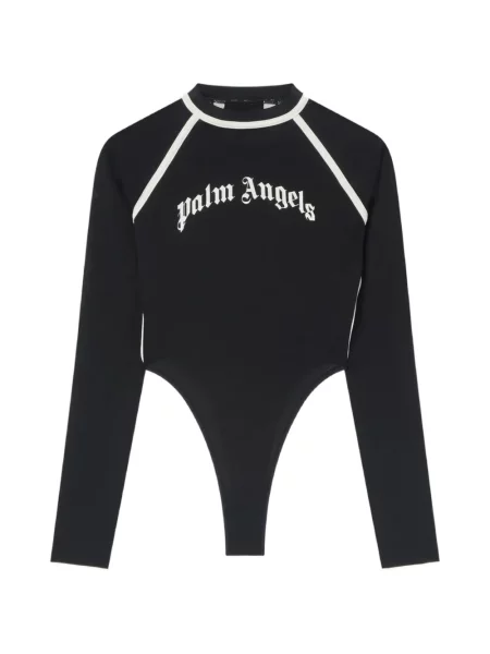 Lung body Palm Angels cu autograf negru