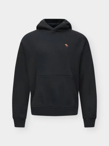 Palton Abercrombie & Fitch negru