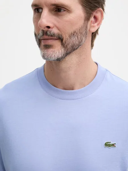 Lacoste basic férfi póló kék