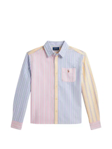 Koszula dziecięca Polo Ralph Lauren różowa