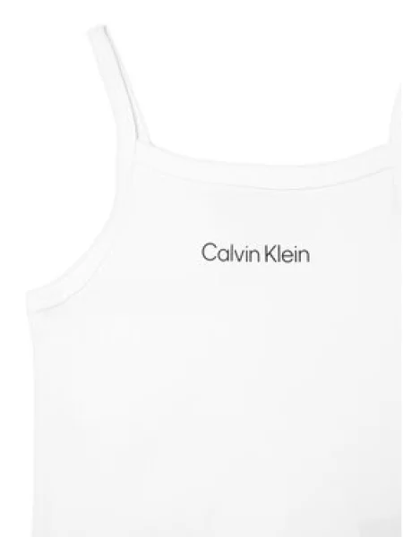Dětské top Calvin Klein Jeans bílý