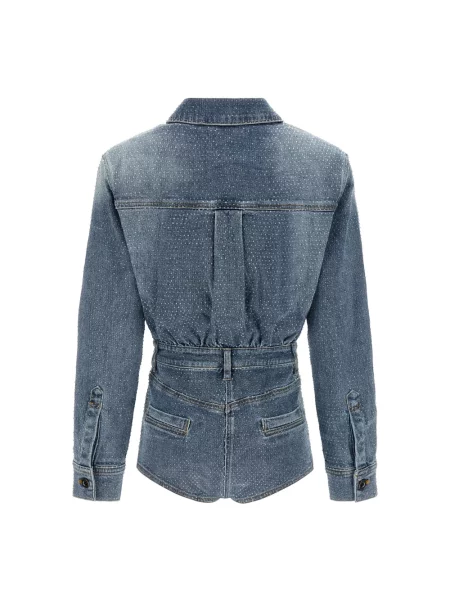 Kryształ górski kombinezon Self-portrait niebieski