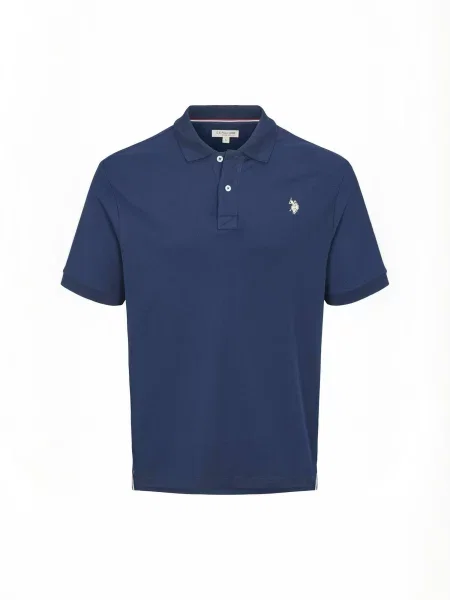 U.S. POLO ASSN. Cămașă UMAlfred închis albastru
