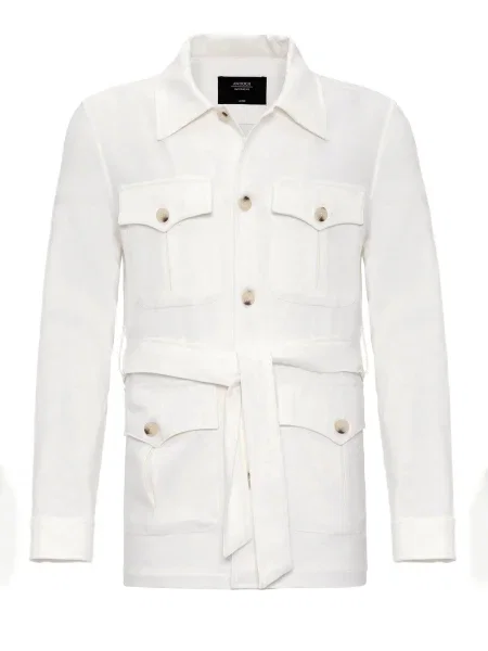 Antioch Prijelazni kaput ecru/prljavo bijela