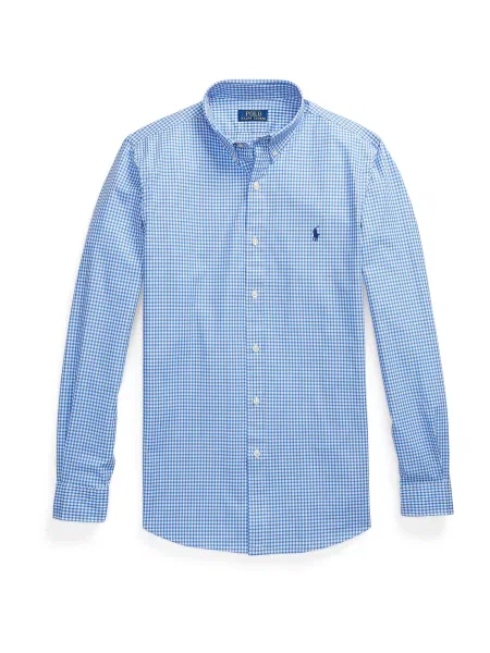 Polo Ralph Lauren Cămașă albastru / bleumarin alb