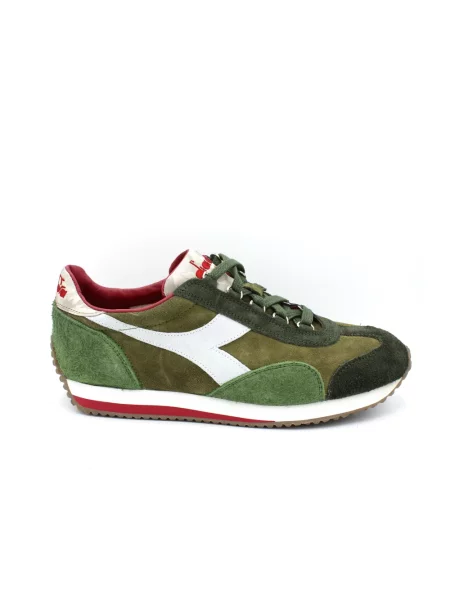 Sneakersy Diadora zamszowe zielone