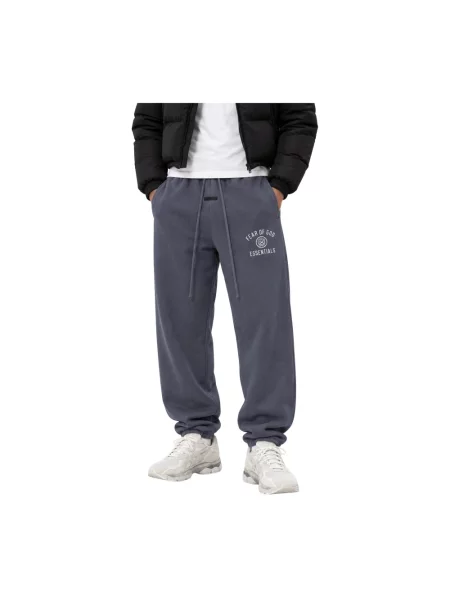 Spodnie Fear Of God polarowe niebieskie