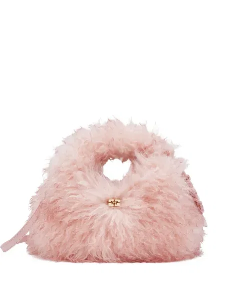 Geantă Ganni roz