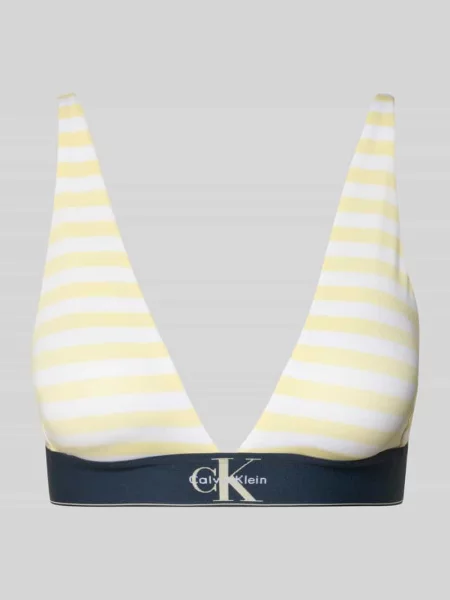 Biustonosz typu bralette z elastycznym pasem z logo Calvin Klein Underwear