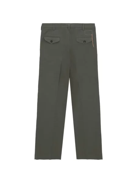 Pantaloni Fortela din canvas verde