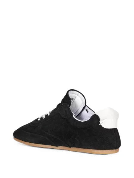 Sneakerși Alohas cu șireturi din dantelă negru