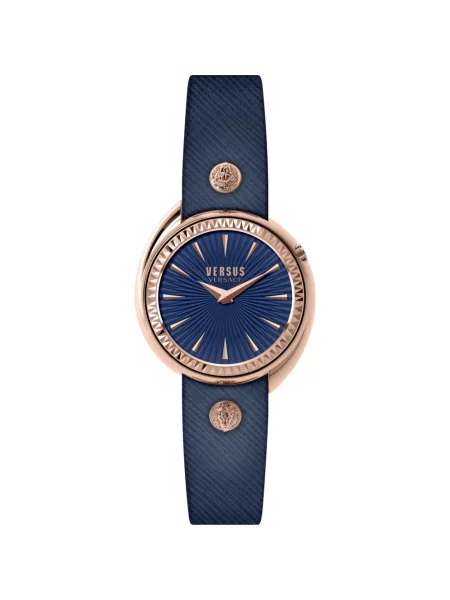 Zegarek Versus Versace skórzany niebieski