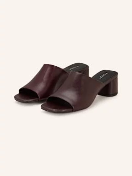 Vagabond Shoemakers Mules Piper tmavě červená