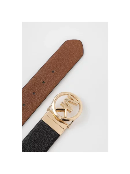 MICHAEL Michael Kors pasek skórzany dwustronny czarny