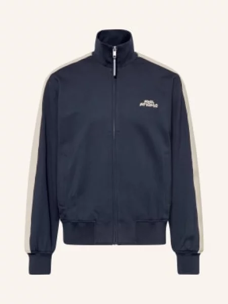 Axel Arigato Mikina Chase S Pruhy tmavě / krémová modrá